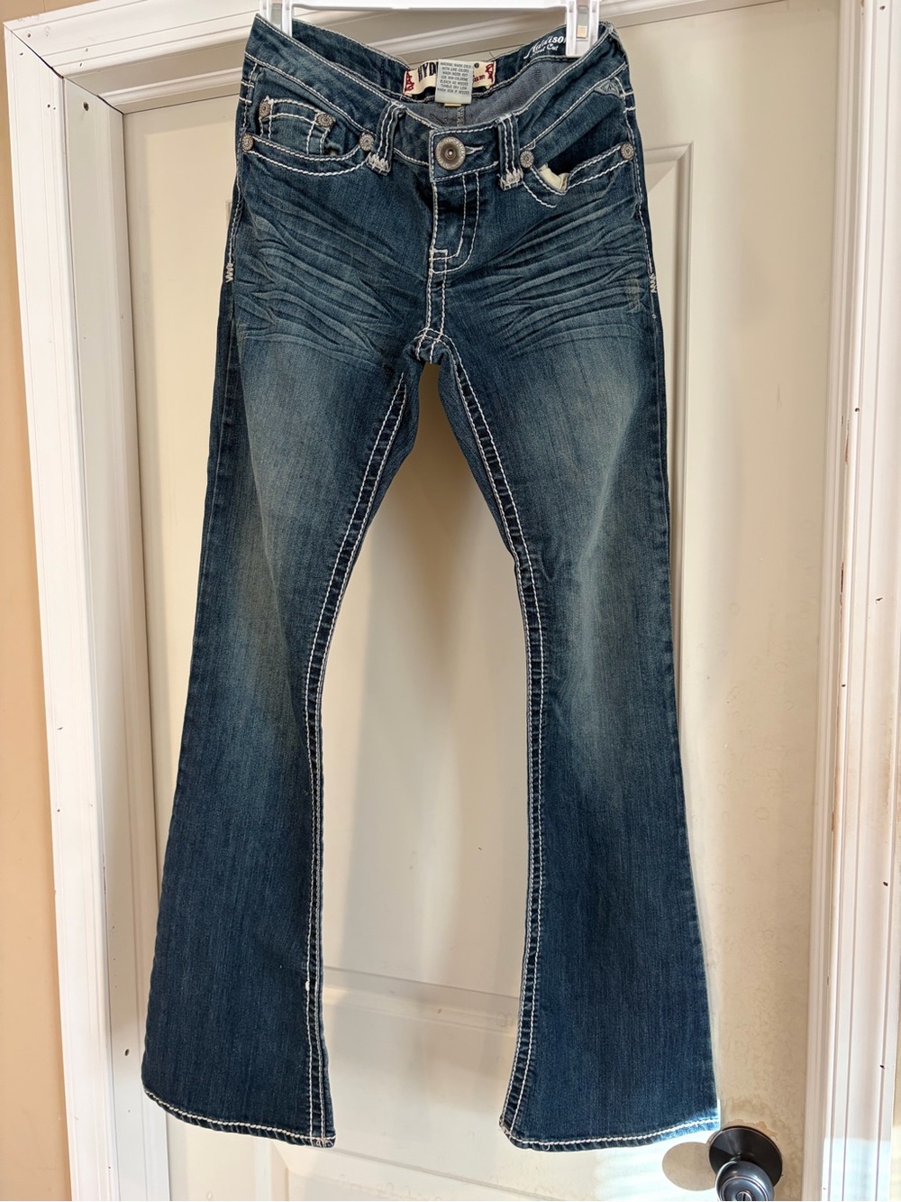 Hydraulic Dark Blue Flare Jeans